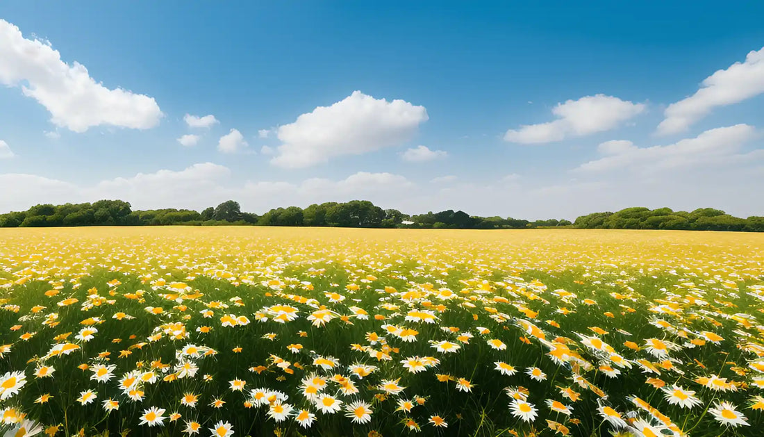field of daisies