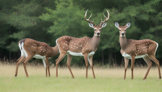 deers in the forest