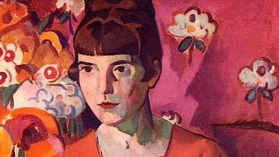 Portrait of Katherine Mansfield
