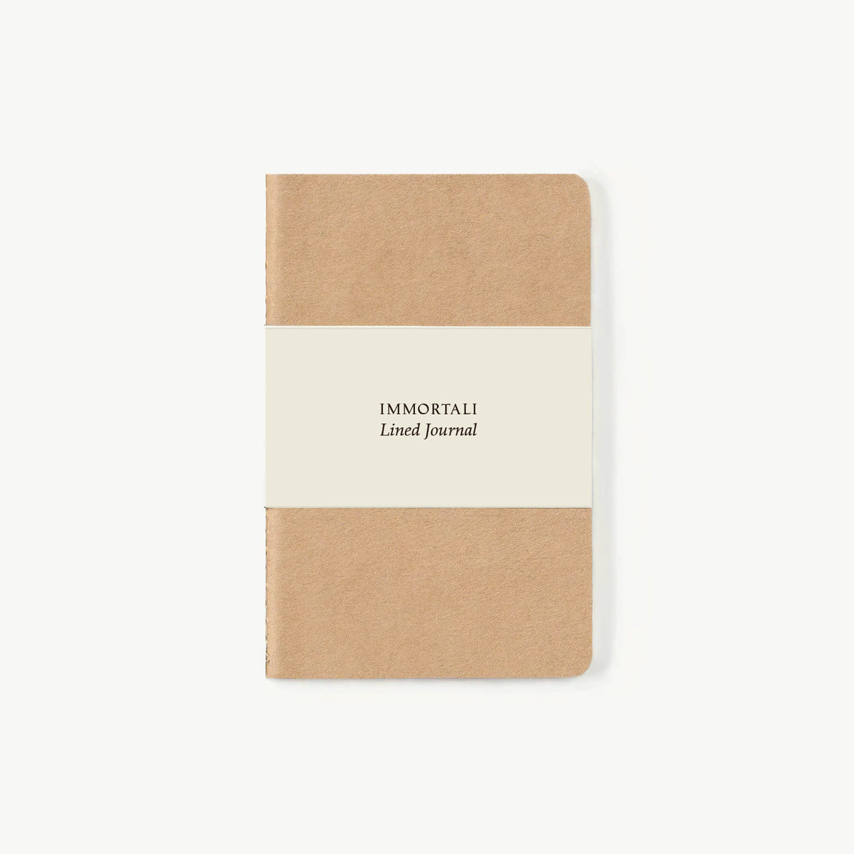 Lined Journal - Pocket - Kraft