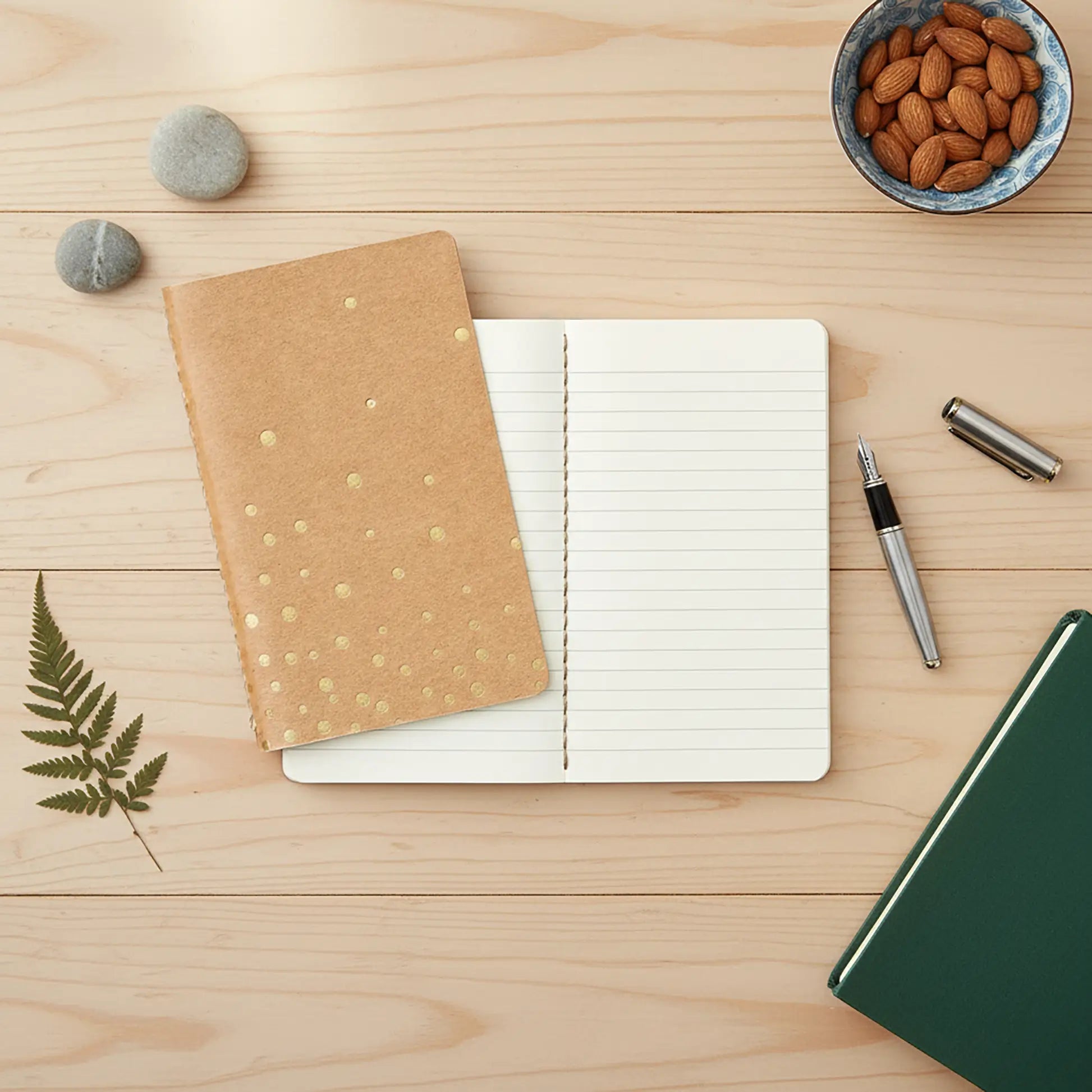 Scheherazade Notebook - pocket size - Polka dots